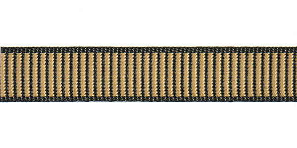 Materialvorschau der Ruckstuhl Einfassung Reps in 522 Stroh-Schwarz