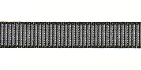 Materialvorschau der Ruckstuhl Einfassung Reps in 652 Hellgrau-Schwarz