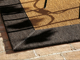 Ruckstuhl Einfassung Karakul am Teppich CALICUT
