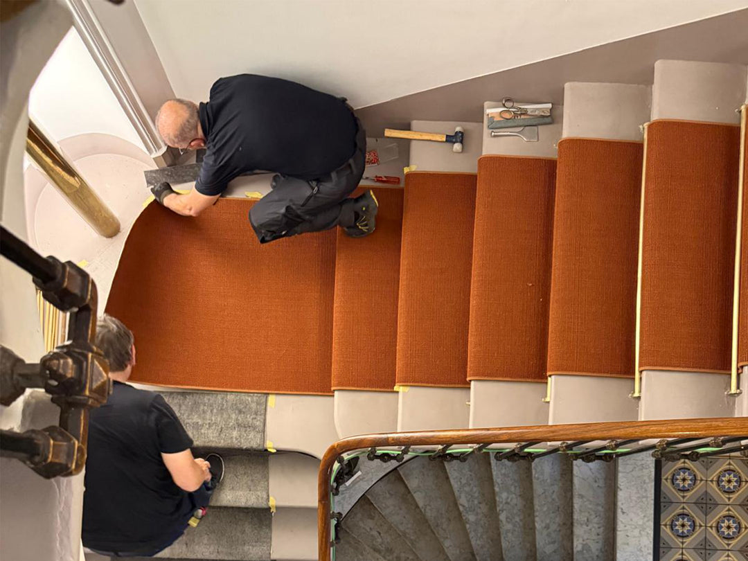 Ruckstuhl Teppich JAIPUR – Installation vor Ort