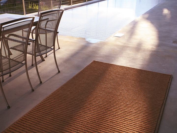 Ruckstuhl Schmutzschleuse Kokos Porta Cut Loop 20124 natur Terrasse Detailaufnahme