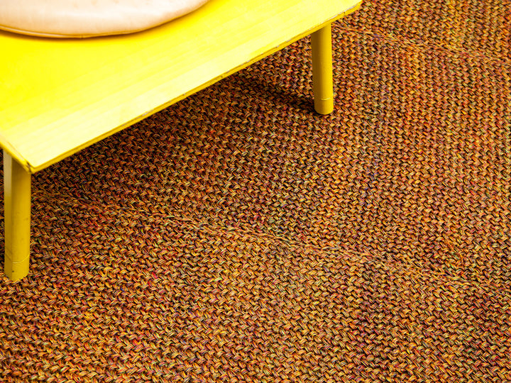 Ruckstuhl Teppich Fique Maglia Classico 50086 dunkelgold meliert Produktansicht Variante
