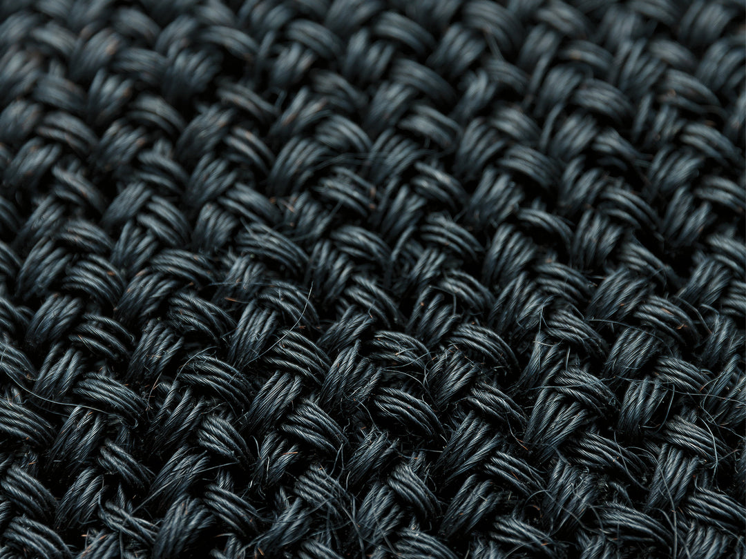 Ruckstuhl Teppich Fique Maglia Classico 70062 schwarz Produktansicht