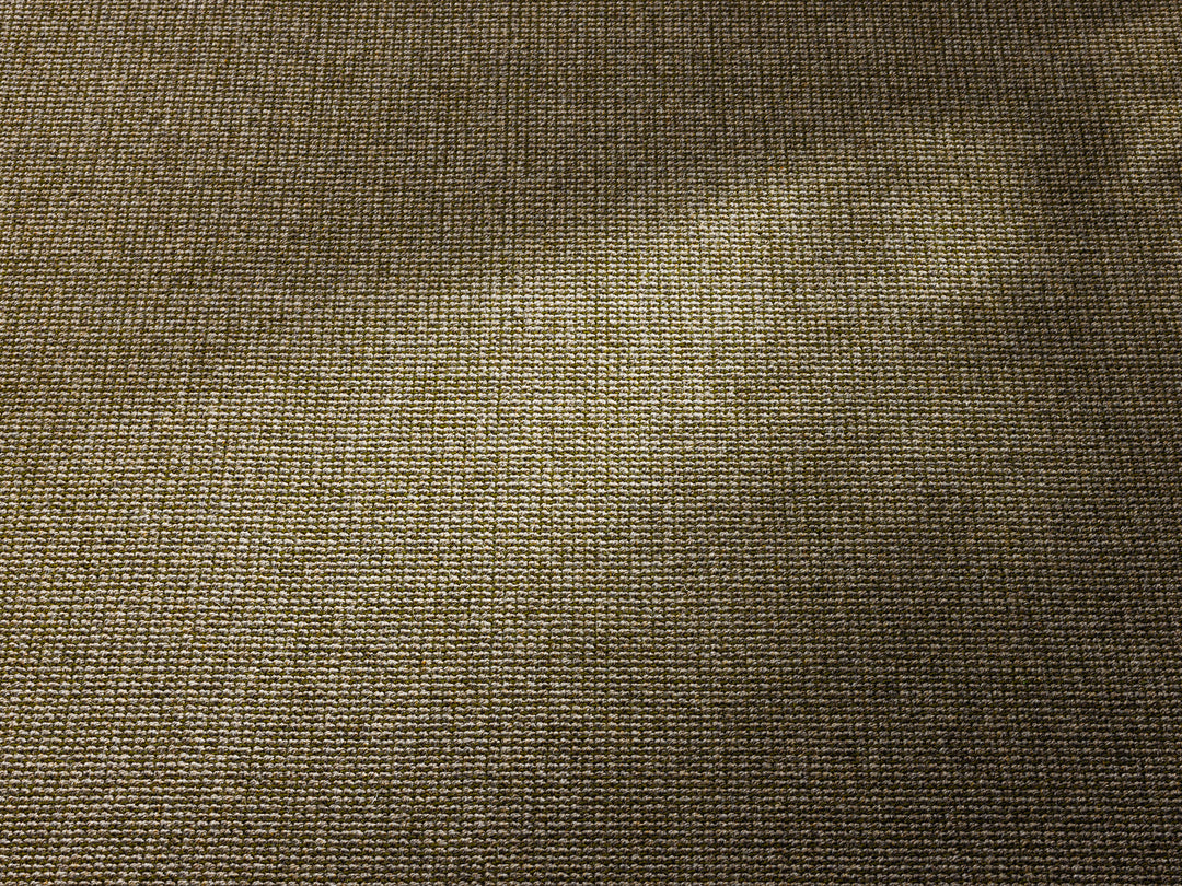 Ruckstuhl Teppich Haargarn Wolle Trap 415 olive natur Produktansicht