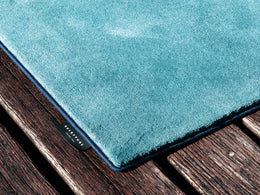 Ruckstuhl Teppich HAMPTON in 30284 Glacier – mit Satina-Einfassung