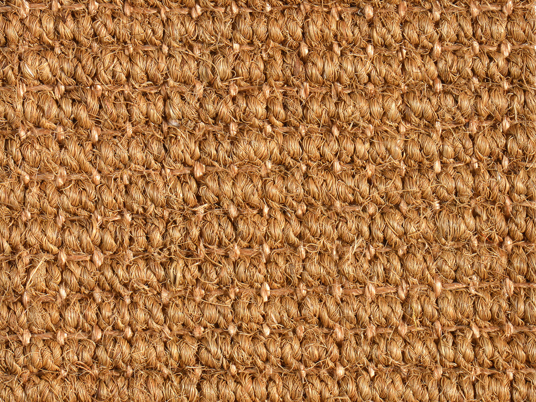 Ruckstuhl Teppich Kokos Calicut 249 natur Makroaufnahme