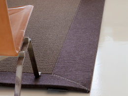 Ruckstuhl Kokosteppich CALICUT in 658 Granit – Detail der Teppichstruktur