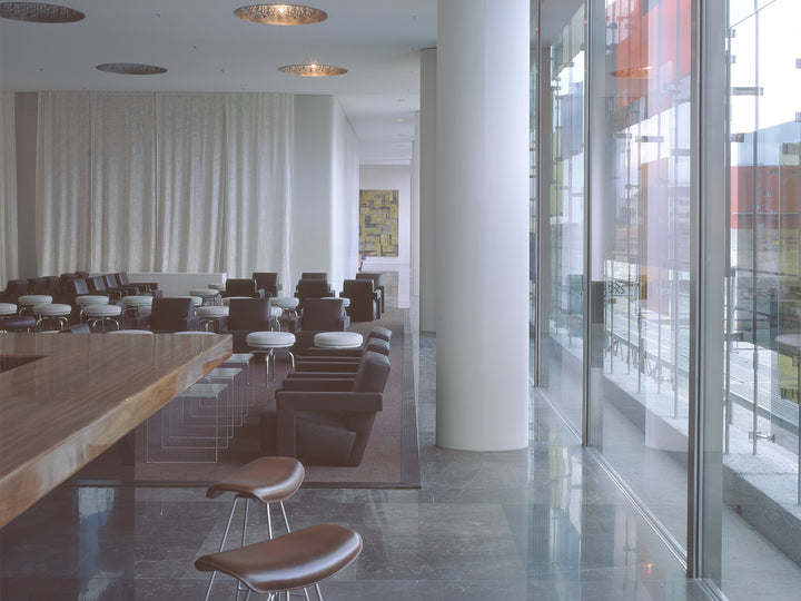 Ruckstuhl Teppich Sisal Jaipur 20342 braun Novartis Lounge Fenster