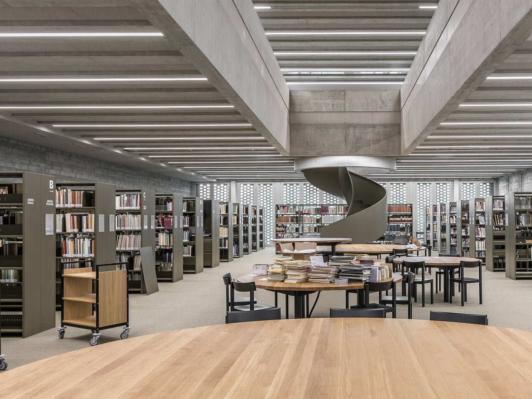 Ruckstuhl Teppich Sisal Manila 40161 schilfgrün Teppichboden Bibliothek01