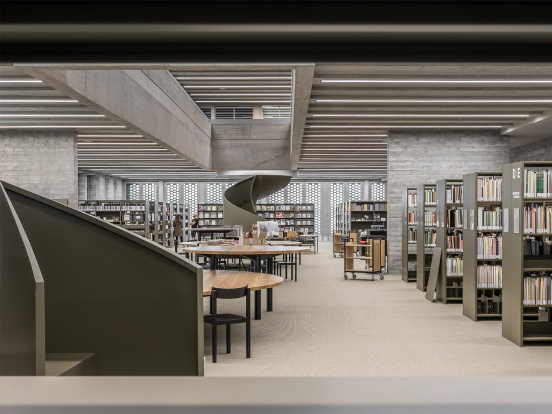 Ruckstuhl Teppich Sisal Manila 440161 schilfgrün teppichboden Bibliothek02