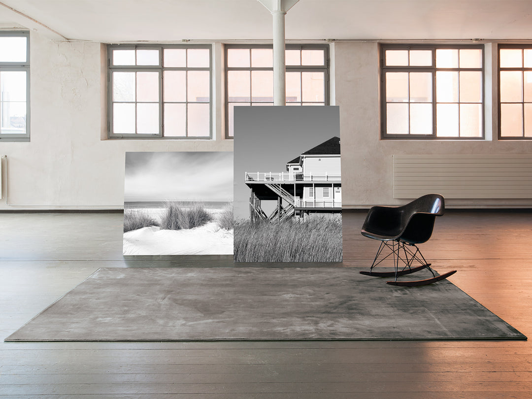 Ruckstuhl Teppich Viskose Madison 20385 umbra hell Loft