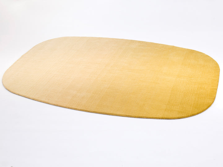 Ruckstuhl Teppich Wolle Balance 50066 maisgelb freigestellte Ansicht