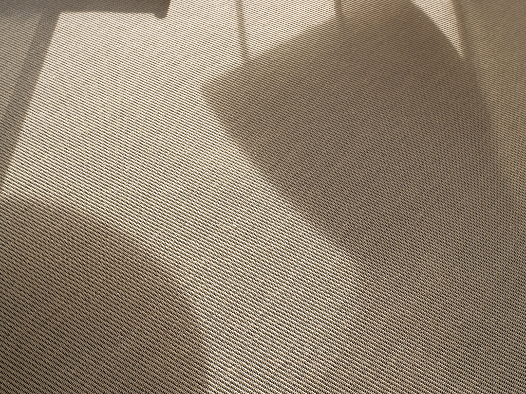 Ruckstuhl Teppich Wolle Lantos 211 beige Produktansicht Stuhlschatten