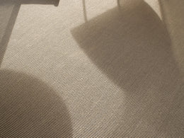 Ruckstuhl Teppich Wolle Lantos 211 beige Produktansicht Stuhlschatten