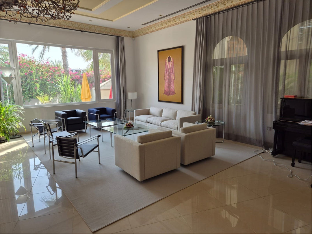 Ruckstuhl Teppich Wolle Martinique 60390 alabaster Doha Lounge