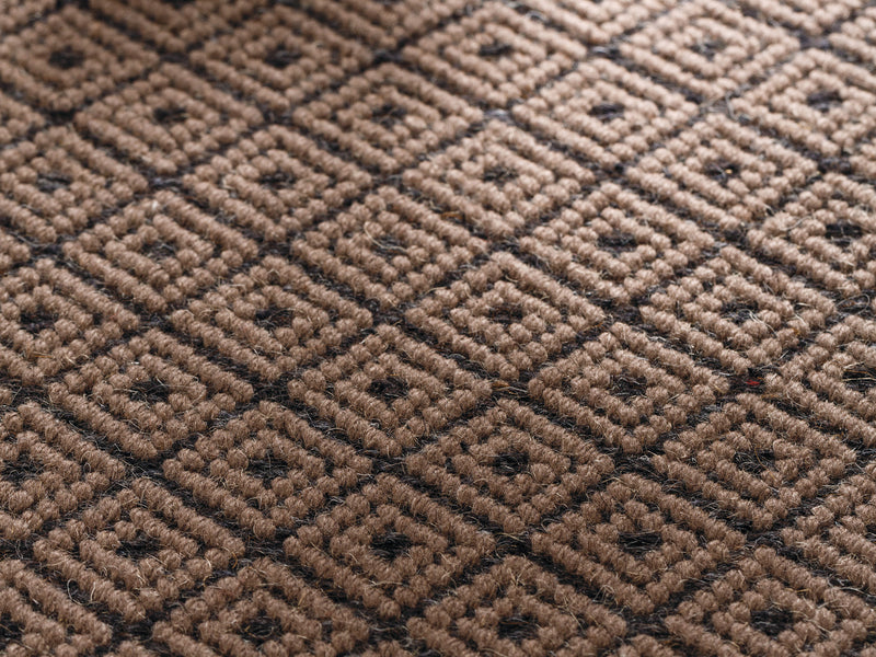 Ruckstuhl Wollteppich ROSE DIAMOND in 20463 Taupe – Produktansicht