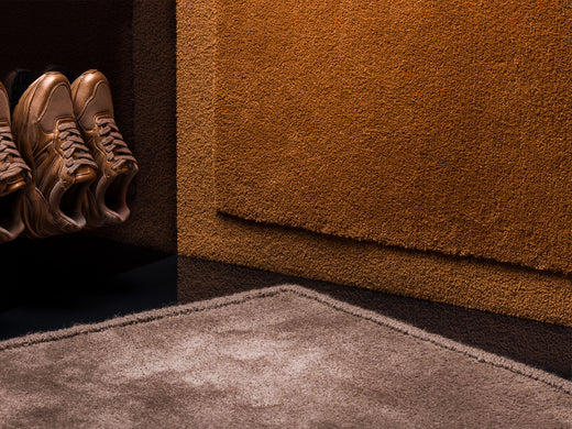 Ruckstuhl Wollteppich VELVET – Detailansicht