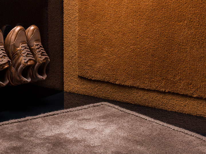 Ruckstuhl Teppich Wolle Velvet Pinc Stimmungsbild