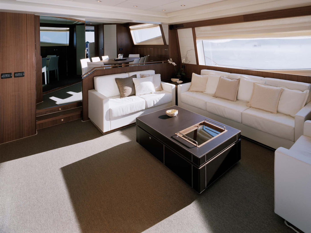 Ruckstuhl Teppich antistatisch Flatwool Simple 603 hellgrau Yacht
