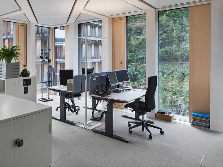 Ruckstuhl Teppich antistatisch Rep 222 beige ASTRA Kabelkanal