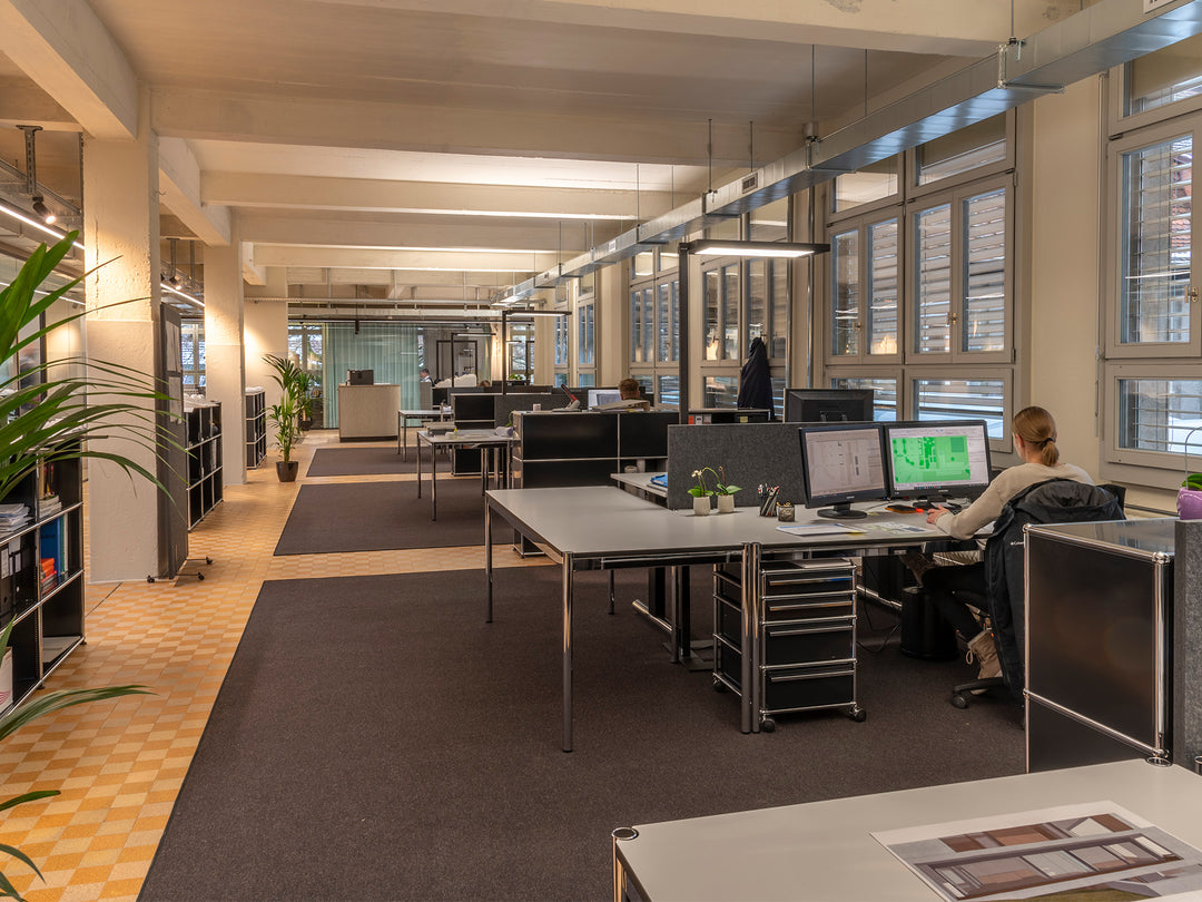 Ruckstuhl Teppich antistatisch Rep 744 anthrazit Duksch Anliker Arbeitsplatz