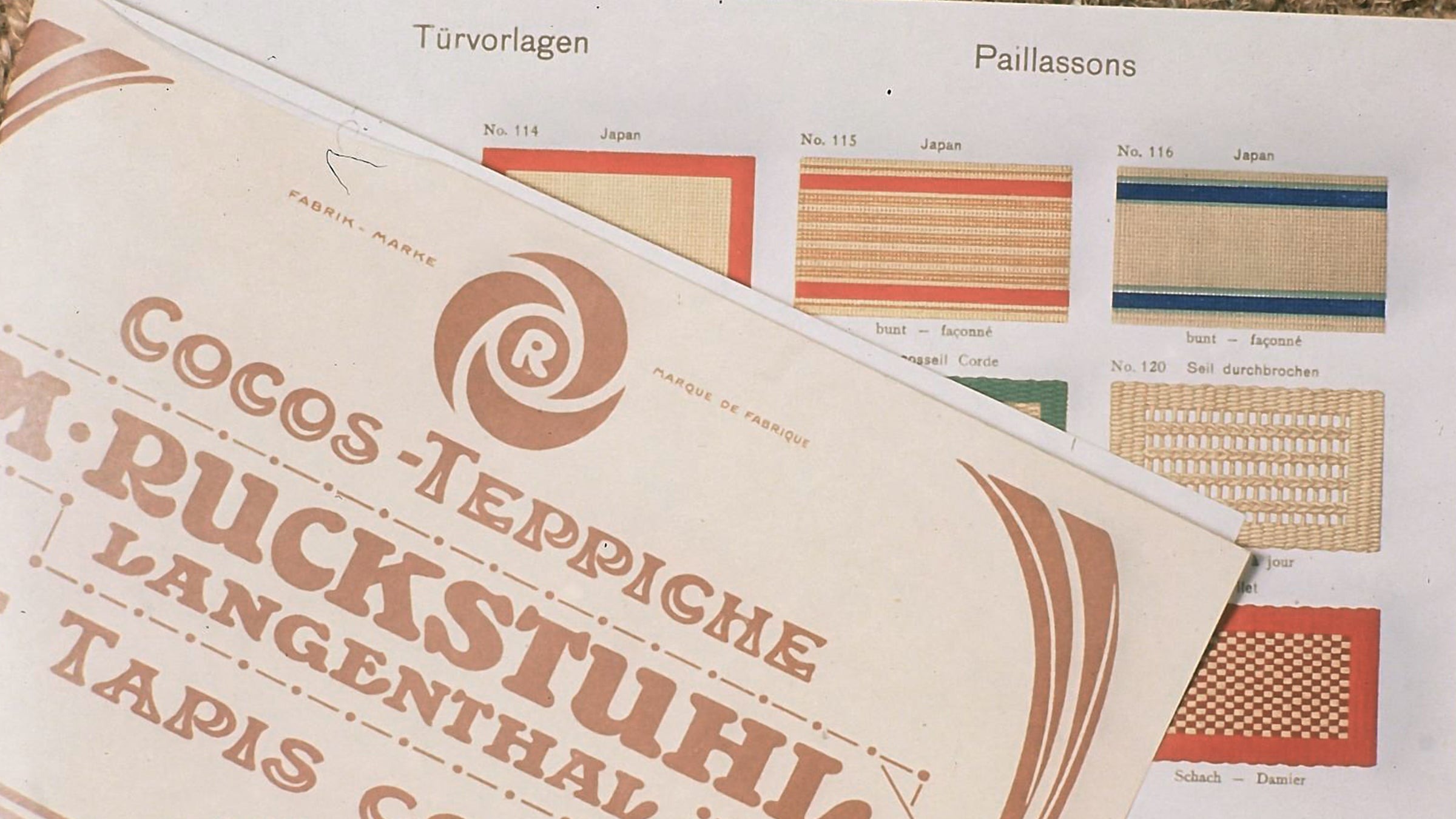Ruckstuhl Teppichmanufaktur in Langenthal – Geschichte der Manufaktur
